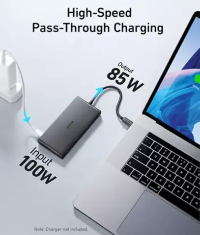 هاب 9 پورت Anker مدل A8373 552 9-in-1 USB-C