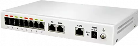 گیت وی 8 پورت New Rock مدل MX8G-8S