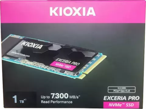 حافظه SSD اینترنال 1 ترابایت KIOXIA مدل  EXCERIA PRO NVMe M.2