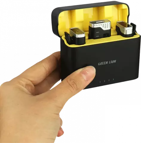 میکروفون یقه‌ای Green Lion مدل GN2IN1MIC360D