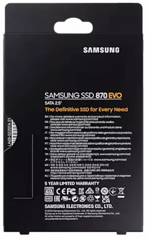 حافظه SSD اینترنال 1 ترابایت Samsung مدل  870 EVO