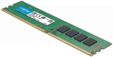 رم دسکتاپ (8GB*1) 8 گیگابایت Crucial مدل CB8GU2666 DDR4 2666(2400)MHz