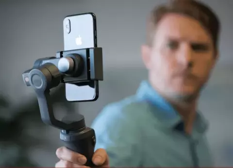 پایه لرزش گیر موبایل DJI مدل OSMO MOBILE 2