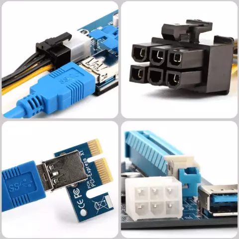 رایزر گرافیک PCI-E 1X به 16X مدل VER 007