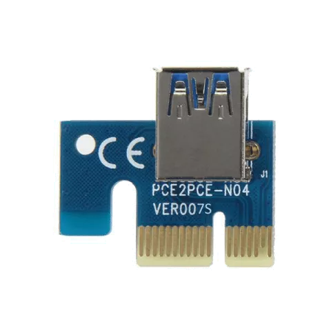 رایزر گرافیک PCI-E 1X به 16X مدل VER 008C
