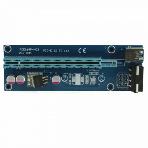 رایزر گرافیک PCI-E 1X به 16X مدل VER 006