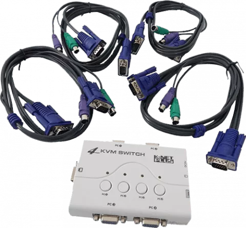 سوییچ کی وی ام K-NET PLUS مدل KPP614