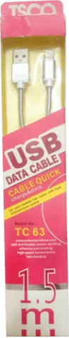 کابل USB به TSCO LIGHTNING مدل TC 63