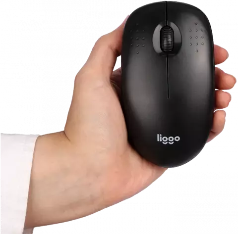 کیبورد و موس بی سیم Liggo مدل KW807