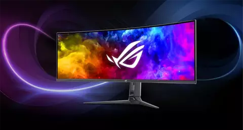 مانیتور گیمینگ منحنی 49 اینچ Asus مدل ROG Swift OLED PG49WCD