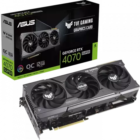 کارت گرافیک  ASUS مدل  TUF Gaming GeForce RTX 4070 SUPER 12GB GDDR6X OC Edition