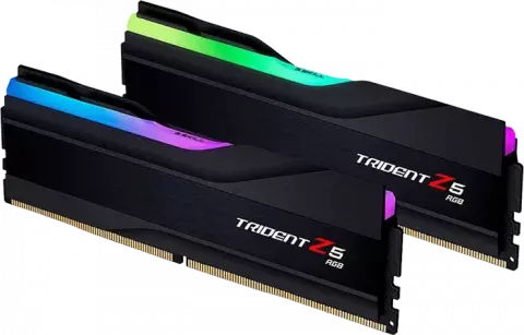 رم دسکتاپ (32GB*2) 64 گیگابایت G.Skill مدل Trident Z 5 RGB DDR5 6000MHz
