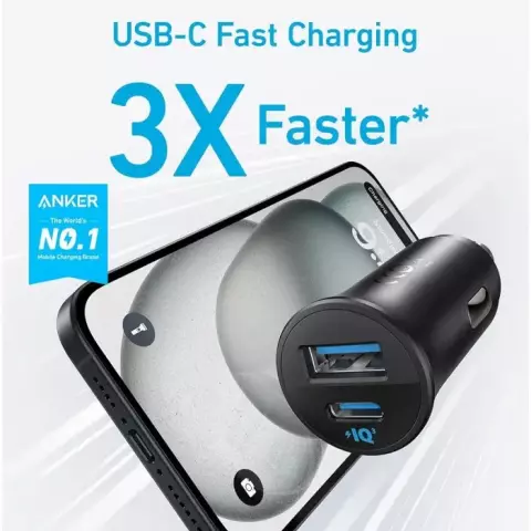 شارژر فندکی Anker مدل Ultra-Compact A2741