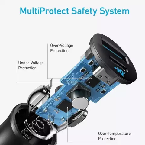 شارژر فندکی Anker مدل Ultra-Compact A2741