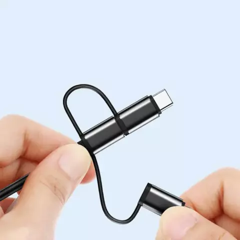تبدیل 2 متری HDMI به USB-C، microUSB و Lightning یسیدو مدل HM05