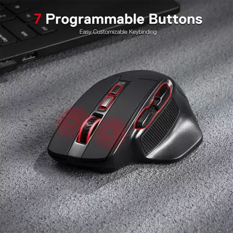 موس بی سیم گیمینگ Redragon مدل BULLSEYE M806 PRO