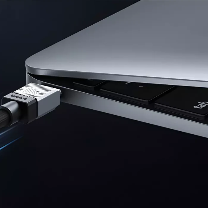 کابل شارژ 1 متری USB به Type-C باسئوس مدل COOLPLAY CAKW-000602