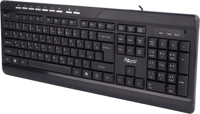 کیبورد سیمی Royal مدل RK330