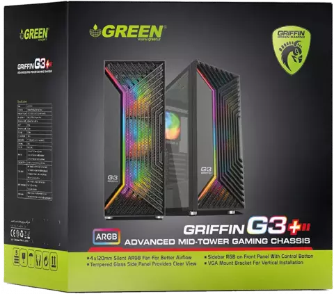 کیس  Green مدل GRIFFIN G3 Plus