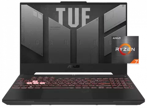 لپ تاپ گیمینگ 15.6 اینچ Asus مدل TUF Gaming A15 FA507RC - HN097