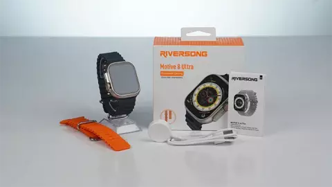 ساعت هوشمند Riversong مدل Motive 8 Ultra SW808 با بند اسپورت 