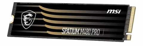 حافظه SSD اینترنال 1 ترابایت MSI مدل SPATIUM M480 PRO NVMe M.2