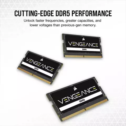رم لپ تاپ 32 گیگابایت Corsair مدل VENGEANCE DDR5 4800MHz