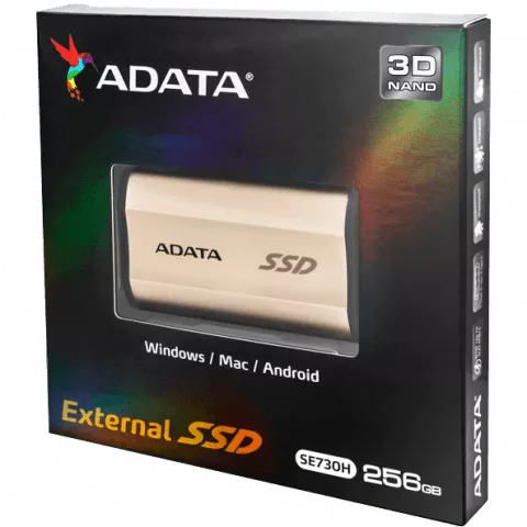 حافظه SSD اکسترنال 256گیگابایت Adata مدل SE730H