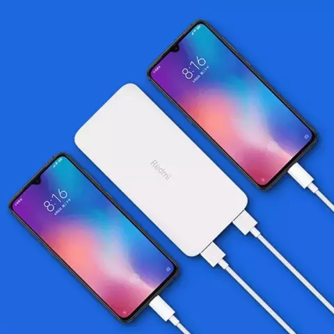 پاور بانک 10000 میلی‌آمپر ساعت Xiaomi مدل  REDMI PB100LZM نسخه گلوبال