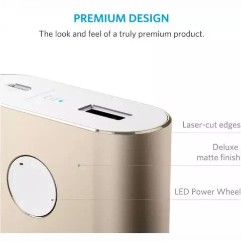 پاور بانک 10050 میلی‌آمپر ساعت ANKER مدل  PowerCore Plus