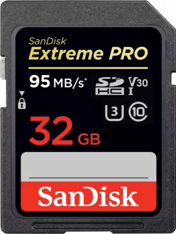 مموری کارت 32 گیگابایت Sandisk EXTREME PRO