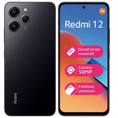گوشی موبایل 128 گیگابایت Xiaomi مدل Redmi 12 نسخه گلوبال