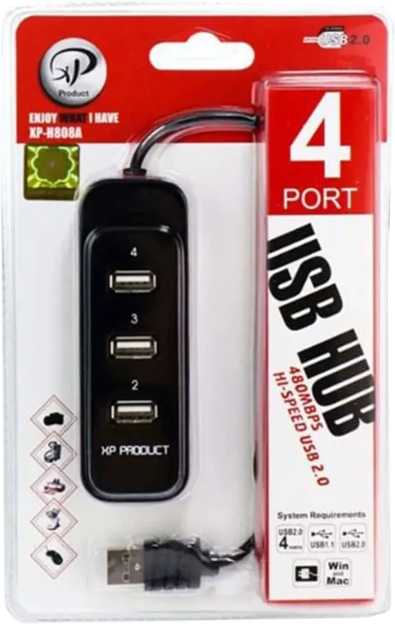 هاب 4 پورت XP Product مدل XP-H808M