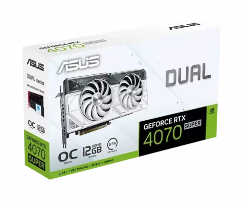 کارت گرافیک  ASUS مدل  Dual GeForce RTX 4070 SUPER OC Edition 12GB GDDR6X