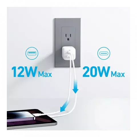 شارژر دیواری 33 وات Anker مدل 323Charger A2331