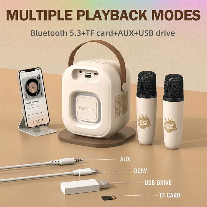 اسپیکر قابل حمل Onikuma مدل KARAOKE L7