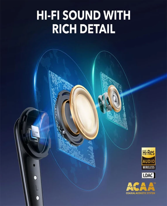 ایرفون بلوتوثی Anker مدل Soundcore Liberty 4 Pro A3954