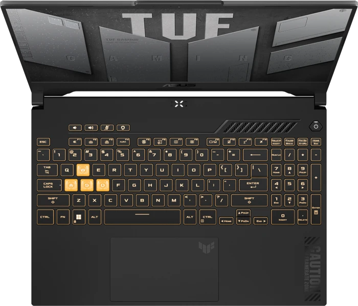 لپ تاپ گیمینگ 15.6 اینچ Asus مدل TUF Gaming F15 FX507VU4-BS72-CB (i7 13620H-16GB-512GB SSD-RTX4050-FHD-Backlight)