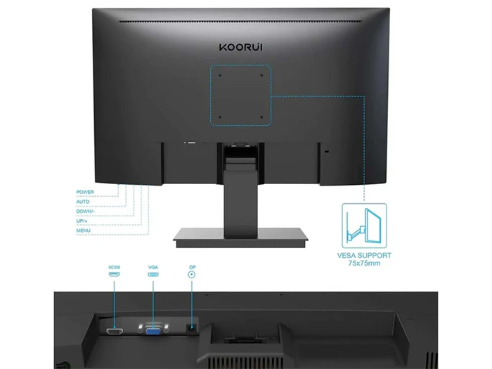 مانیتور 21.5 اینچ Koorui مدل 22N1 