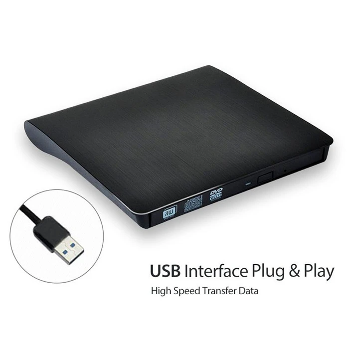 باکس دی وی دی رایتر اکسترنال D-Net مدل USB3.0 9.5mm