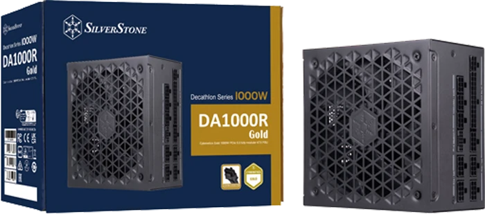 پاور 1000 وات Silver stone مدل DA1000R Gold 80 Plus Gold