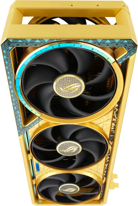 کارت گرافیک ASUS مدل ROG Astral GeForce RTX 5090 Dhahab OC Edition