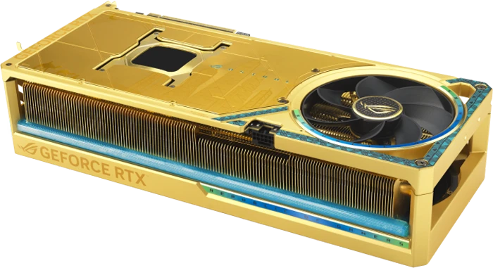 کارت گرافیک ASUS مدل ROG Astral GeForce RTX 5090 Dhahab OC Edition