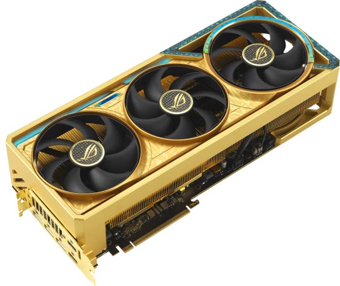 کارت گرافیک ASUS مدل ROG Astral GeForce RTX 5090 Dhahab OC Edition