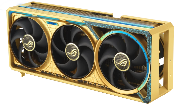 کارت گرافیک ASUS مدل ROG Astral GeForce RTX 5090 Dhahab OC Edition