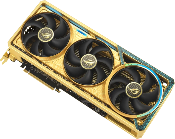 کارت گرافیک ASUS مدل ROG Astral GeForce RTX 5090 Dhahab OC Edition