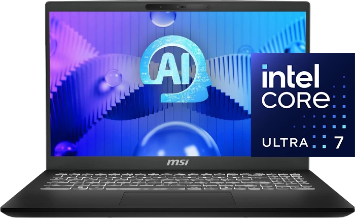 لپ تاپ 15.6 اینچ MSI مدل MODERN 15H C1MGI (ULTRA7 155H-16GB-1TB SSD-FHD-Backlight)