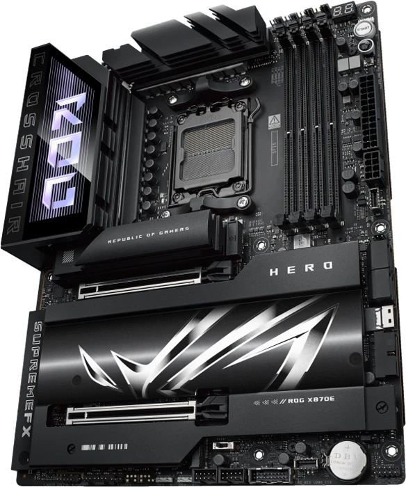 باندل مادربرد Asus ROG Crosshair X870E Hero به همراه پردازنده AMD Ryzen 9 9950X