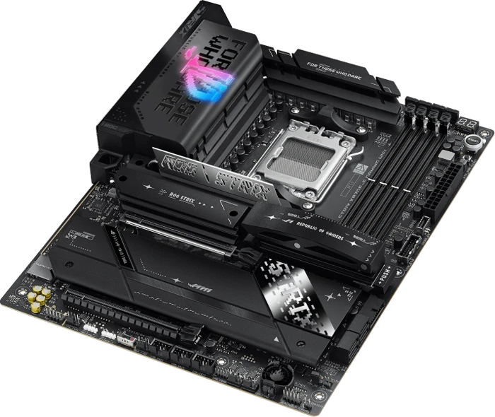 باندل مادربرد Asus ROG STRIX X870E-E Gaming WiFi به همراه پردازنده AMD Ryzen 9 9950X