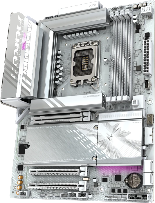مادربرد GIGABYTE مدل B860 AORUS ELITE WIFI7 ICE DDR5